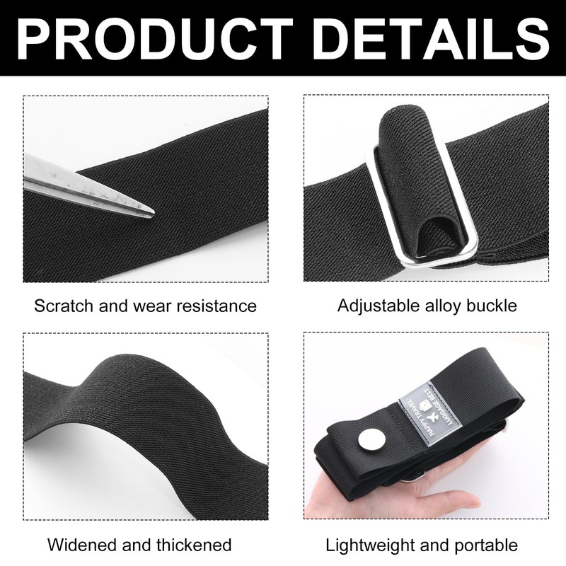 2-in-1 Travel Belt for Luggage Straps Add a Bag Luggage