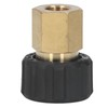 Pressure Washer Adapter Brass Rubber Anti Corrosion G1/4in to M22