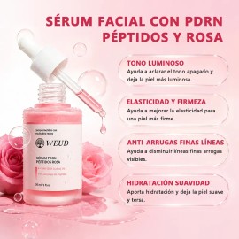 Rutina Facial Antiedad Weud Pdrn Salmón Rosa Péptidos 3pzs