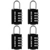 DELSWIN Small Combination Lock for Locker, 4-Digit Mini Combo Lock
