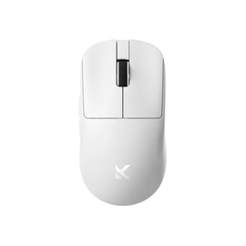 MCHOSE L7 Ultra White Ultra Lightweight Wireless Gaming Mouse, 1.3 oz (39 g), Pixart 3950 Sensor, 8K Dongle Included