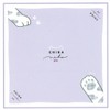 Kamio Japan Lunch Cloth, Napkin, For Girls, Square, Chira Neko