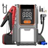 mozim-USA Jump Starter with Air Compressor, 3000A Portable Car Battery