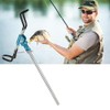 Stainless Steel Fishing Rod Holder Ground Support Stand 360 Degree