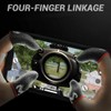 PNPGDYK Pack of 6 Gaming Finger Sleeves with Anti-Sweat Effect