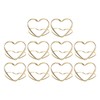 50Pcs Place Card Holder Heart Shape Cute Colorfast Table Card