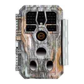BLAZEVIDEO Trail Game Camera 24MP 1296P H.264 MP4/MOV Video 100ft Night Vision 0.1S Trigger Motion Activated Easy Operate Waterproof Wildlife Hunting Deer Cam Password Protected (Grey)