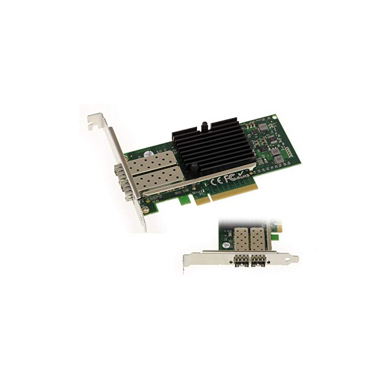 KALEA-INFORMATIQUE PCIe LAN Controller Card 10G SFP+ 2 Ports with