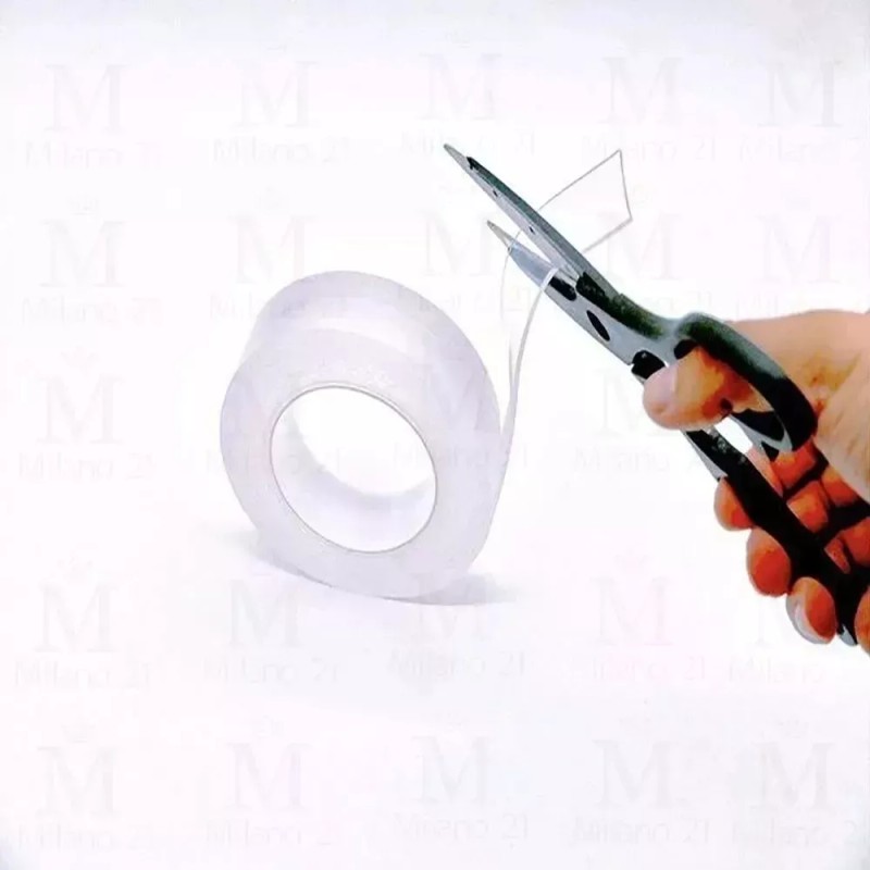 RIVERSOFY Cinta Mágica Doble Cara Pega Fácil Lavable Reutilizable 3