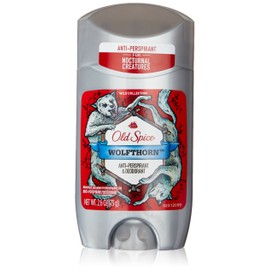 Old Spice Anti-Perspirant 2.6 Ounce Wolfthorn Solid (76ml) (6 Pack)