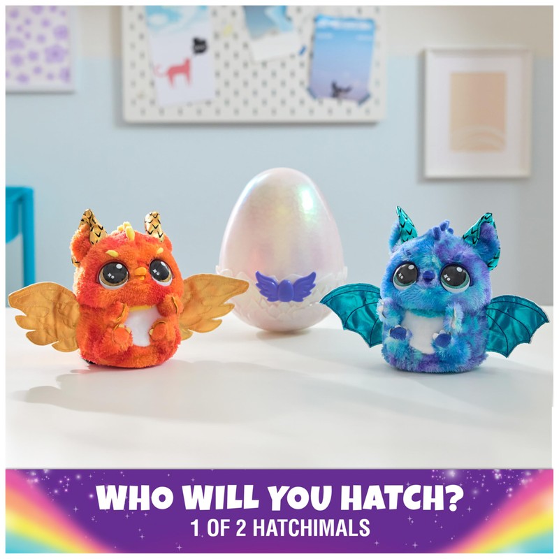 Hatchimals Alive, Mystery Hatch Draggle, Surprise Interactive Toy & Egg