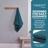 Rapport Home 2-Pack Versailles Jacquard Hand Towels | 50x85cm 100%