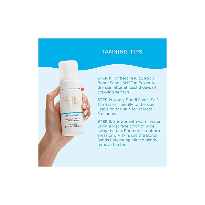 Bondi Sands Borrador autobronceador | Fórmula hidratante, limpiadora, suave elimina