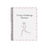 Planner Notebook,75-Day Appointment Organizer | Portable Motivational Goals Tracker for
