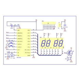 4-Bit Digital Tube Electronic Clock DIY Kit PCB DIY Alarm Clock Soldering Practice Learning Board Project Kit