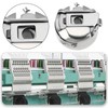 Briny River 4Pcs Embroidery Thread Bobbin Sleeve Computer Embroidery Machine