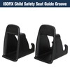 JHKLS ISOFIX Interface Belt Latch Guide, 2 Pcs Car Seat