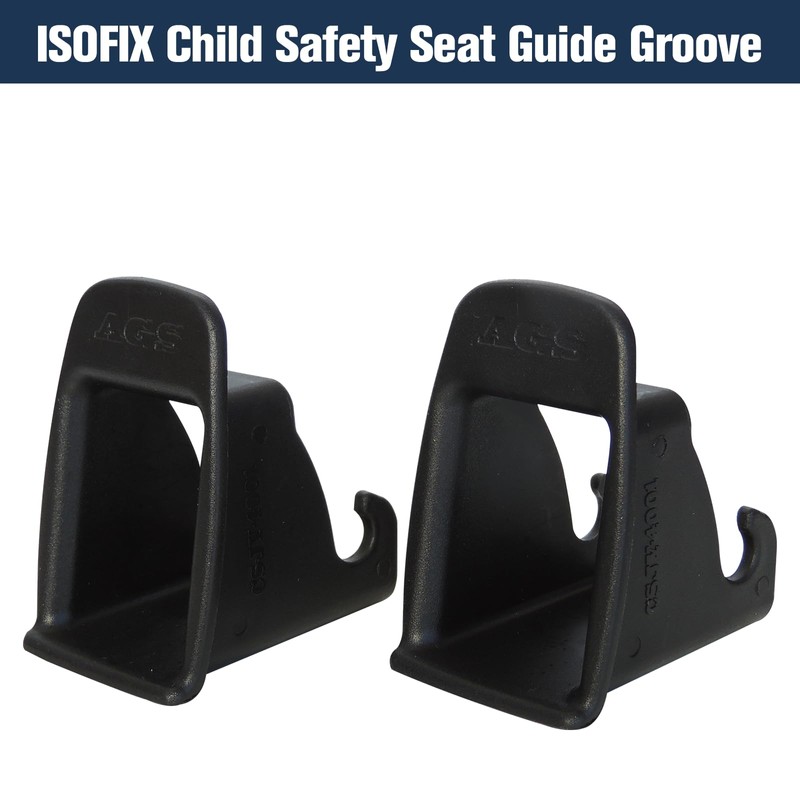 JHKLS ISOFIX Interface Belt Latch Guide, 2 Pcs Car Seat