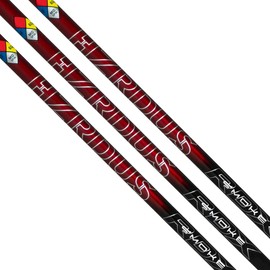 TRUE TEMPER Project X HZRDUS RDX Red, 60g 5.5 Regular Flex Driver Shaft (Choose Compatible Adaptors) (Ping)