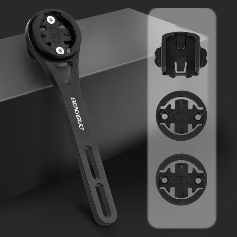 Wenbones Integrated Bicycle Computer Mount Aluminium Alloy Bicycle Mount Out