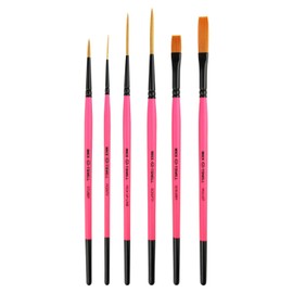 Pro Honpo P35640 Mack Tidwell Brushes Broken Pinkies 6 Piece Set