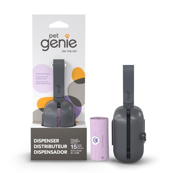 Pet Genie | On the Go Dog Poop bag Dispenser