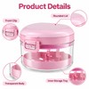 2-in-1 Retainer & Denture Case for Daily Storage – Multi-Layer