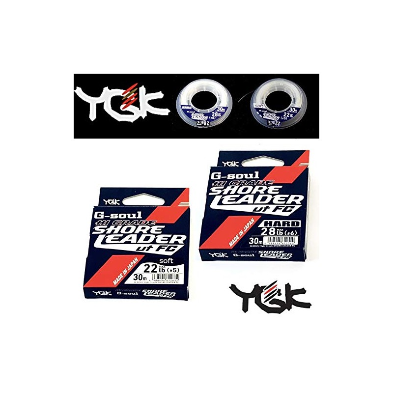 X-Braid G-SOUL High-Grade Shore Leader FC Hard Fluorocarbon Shock Reader,