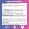 Pelvana Boric Acid Suppositories for Women 30 + 7 Applicators
