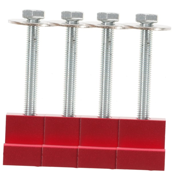 SEWACC 4pcs Aluminum J Hooks Mounting Clamps Kit for Pickup