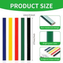 Tphox 5 Pieces funny Carpenter Pencils, Funny Carpenter Woodworker Gift, Gift for Him, Dad Gifts,Octagonal Black Carpenter Construction Pencils for Woodworking Marking and Concrete Marking (funny2)