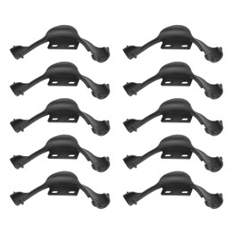 YiiSeeJo 10 Pcs 1/2 Inch PEX Pipe Bend Support, 90-Degree Bend Reliable Bend Support, Heavy Duty Pipe Holder Reinforced Tubing Fittings