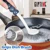 GIPTIME Washing Up Brush Rim Brush, 4 Pieces Cleaning Brushes