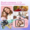 Seckton Upgrade Kids Selfie Camera, Birthday Gifts for 5 6