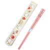 Miffy BW24-6 Chopsticks & Case Set, Antibacterial, Dishwasher Safe