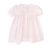 Petit Ami Baby Girls' Fully Smocked Dress with Lace Trim,