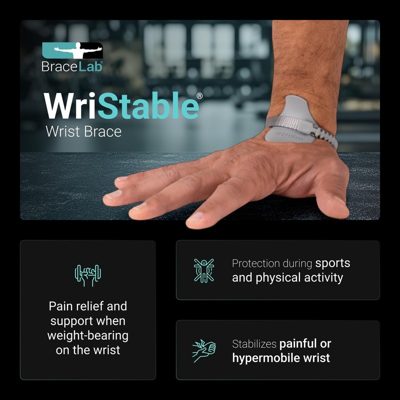 Wristable® Wrist Brace - Versatile Wrist Support Ideal for Pain