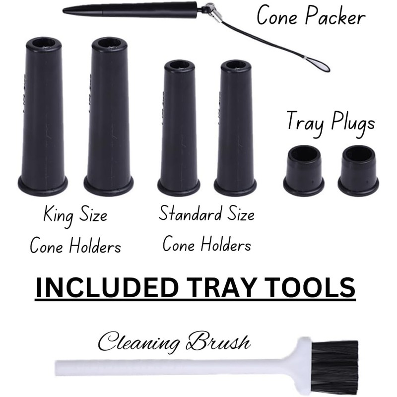 CHONGZ Rolling Tray with Cone Loader to stuff Full Size