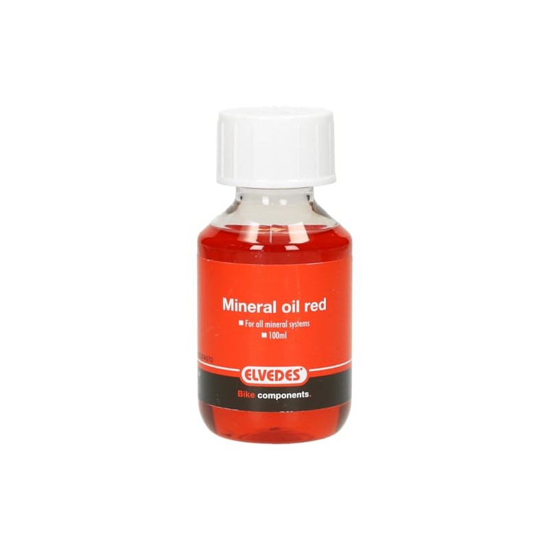 Cicli Bonin Unisex Elveds Oil for Brakes Can, Red, One