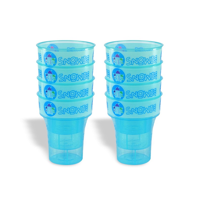 SNOWIE Pack of 8 Souvenir Cups, Perfect Reusable Machine Washable