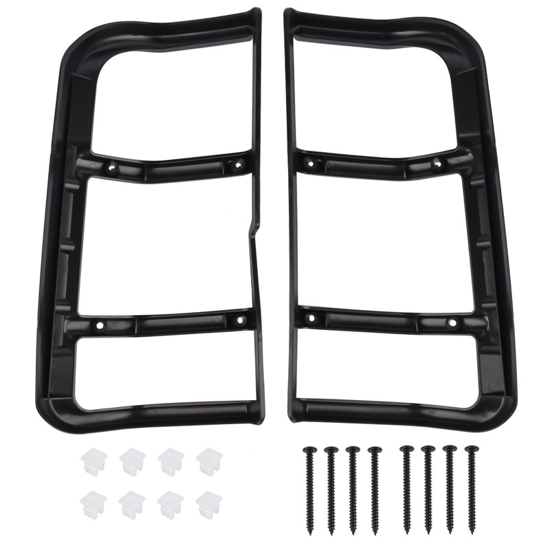 Mixizap Pair Rear Tail Light Lamp Guards Set Replacement for