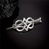 Adult Celtic Style Design Hair Ornaments (Silver Tied), Wizard Hair
