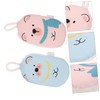 Gatuida 2pcs Cartoon Bath Sponges Gentle Exfoliating Shower Scrubbers for