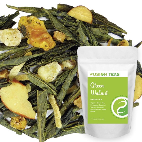 Green Walnut Green Tea With Pineapple, Coconut, Almonds & Maple