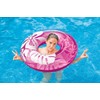 INTEX 59251 Swim Ring, Clear Color Tube, 35.8 inches (91