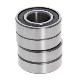 Othmro 4pcs 6003-2RS Ball Bearings, 17mmx35mmx10mm Deep Groove Bearing 6003 2RS Double Shielded High Carbon Steel GCr15 Bearing P0