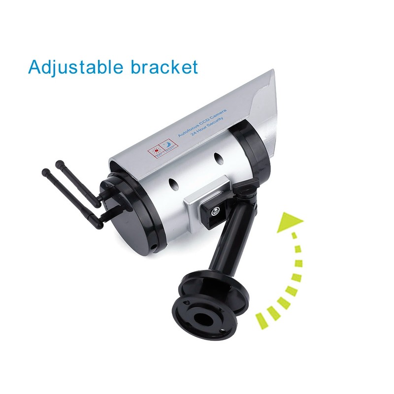 Solar Power Fake/Dummy Adjustable Camera For Security Surveillance Indoor Outdoor