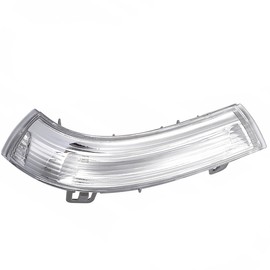Easy Link Indicatore Laterale Specchietto Retrovisore Sinistro Lato Conducente Indicatore di Direzione Compatibile con VW Golf 5/6 Wagon/Plus Sharan Eos Jetta Passat B5.5 B6 Seat Alhambra Skoda Superb