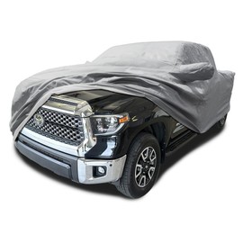 CarsCover Custom Fits for 2007-2021 Toyota Tundra CrewMax 5.6ft Short Bed Truck Car Cover Heavy Duty All Weatherproof Ultrashield