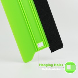 Vinyl Wrap Tool, DIY Wallpaper Smoothing, Furniture Cabinet, Kitchen Countertop Wrap, Vehicle Window Tint, Auto Solar Film, Felt Edge Squeegee, Green, 10 in 1